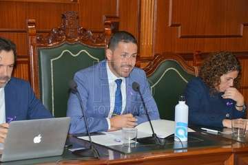 Sesión plenaria correspondiente al mes de noviembre (Foto Francisco Javier Santana)